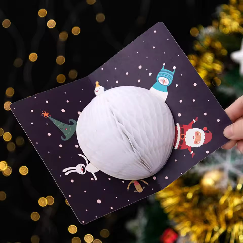 MerryPop 3D Christmas Card PC003