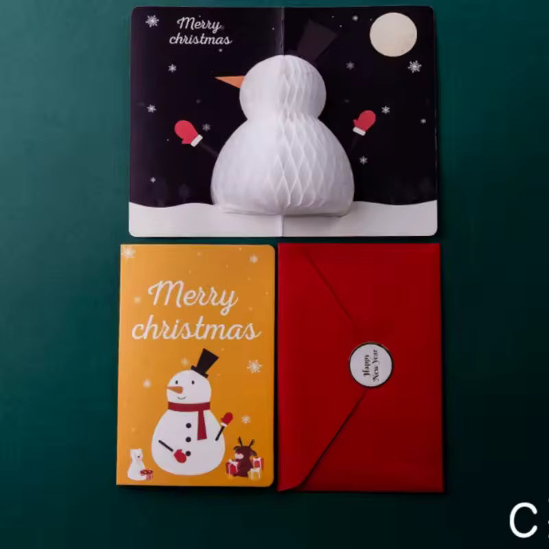 MerryPop 3D Christmas Card PC003