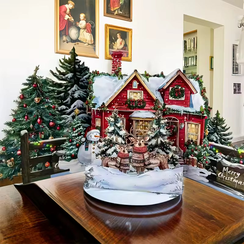 WinterWonder Pop-Up Card PC004
