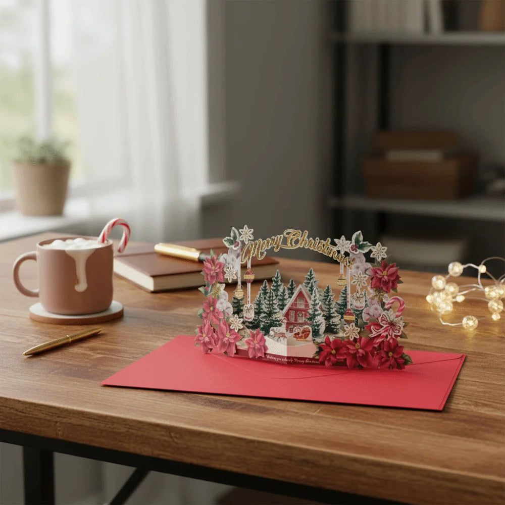 MerryWish Christmas Card PC005