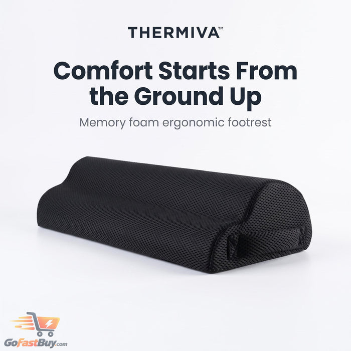 Thermiva™ Ergonomic Desk Footrest