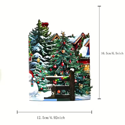 WinterWonder Pop-Up Card PC004