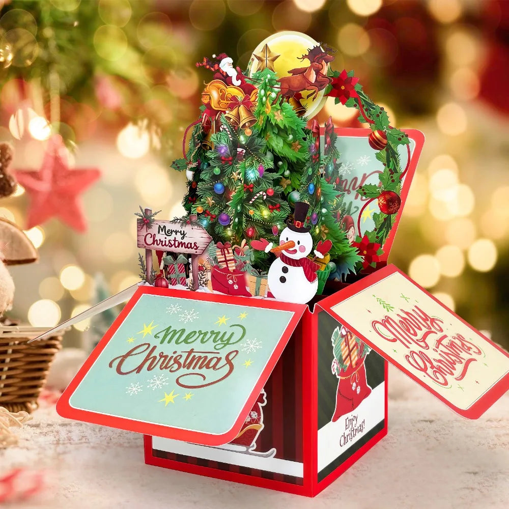 MerryScene 3D Christmas Card PC006