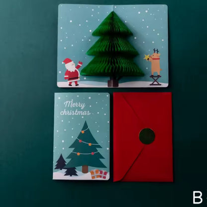 MerryPop 3D Christmas Card PC003