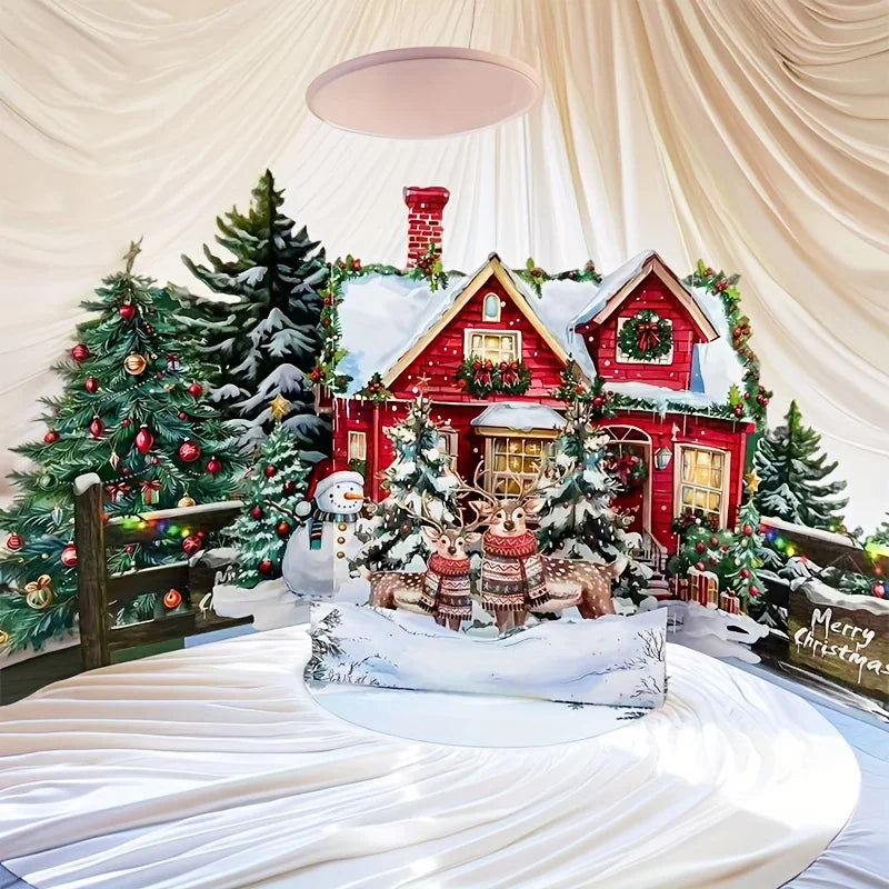 WinterWonder Pop-Up Card PC004