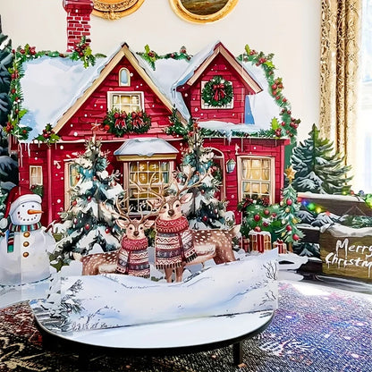 WinterWonder Pop-Up Card PC004