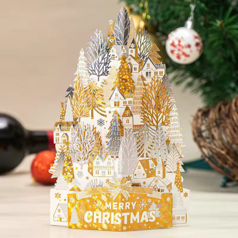 Christmas Village Card PC007