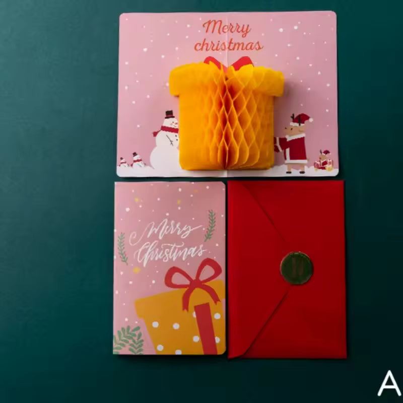 MerryPop 3D Christmas Card PC003