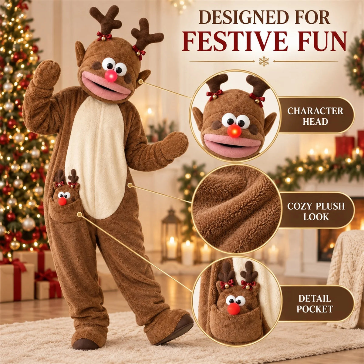 MerryMouth Christmas Onesie