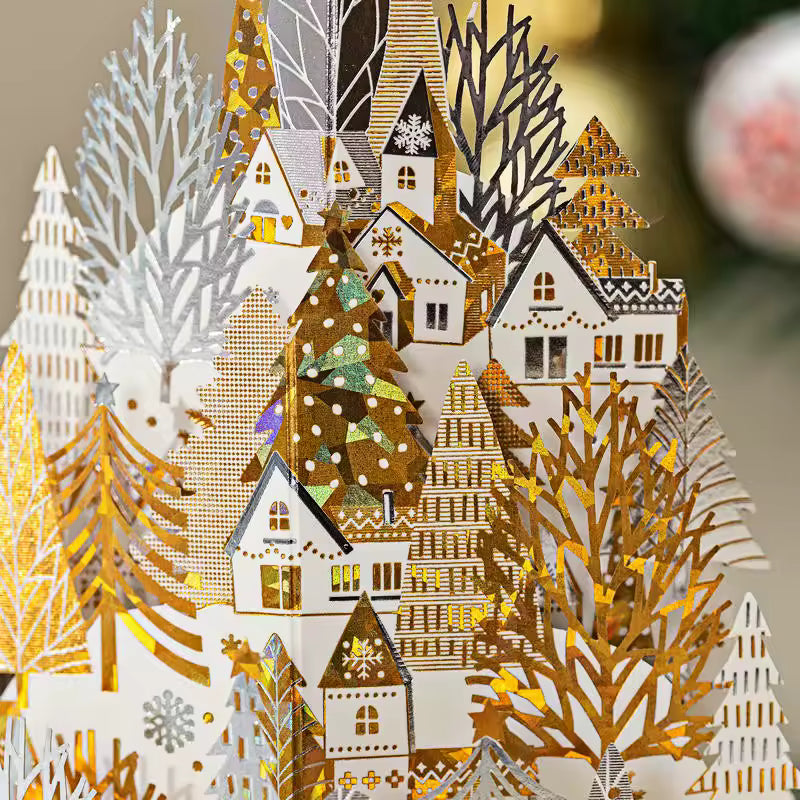Christmas Village Card PC007
