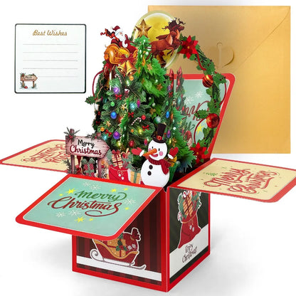 MerryScene 3D Christmas Card PC006
