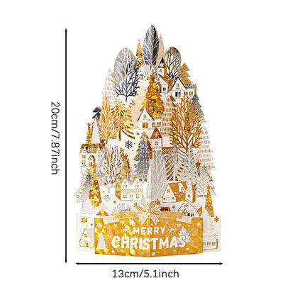 Christmas Village Card PC007