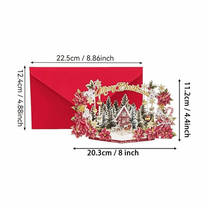 MerryWish Christmas Card PC005
