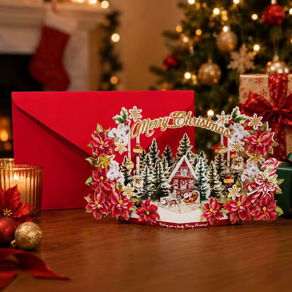 MerryWish Christmas Card PC005