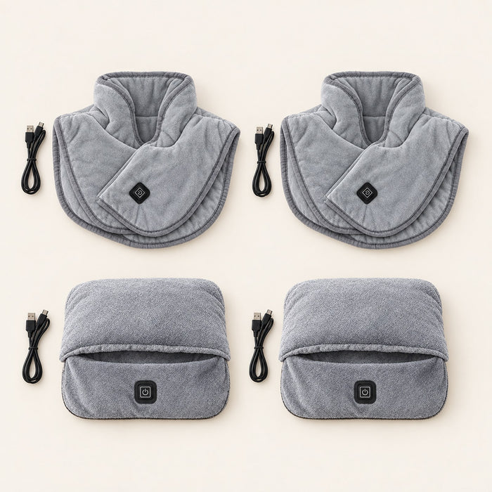 Comfort Pack — 2 Wraps + 2 Foot Warmers