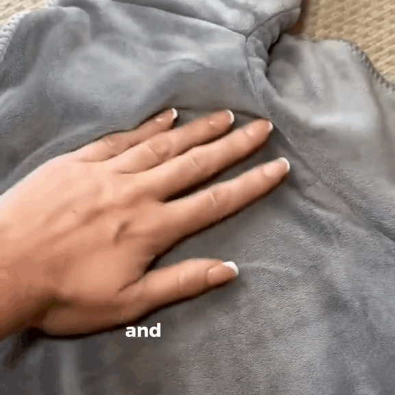 AI-assisted macro illustration of soft grey fabric