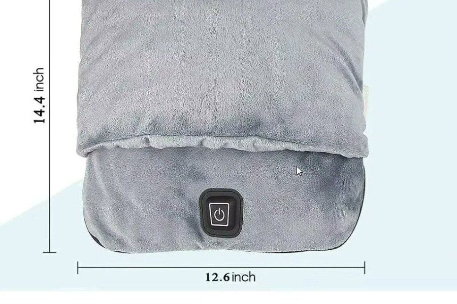 Foot warmer dimensions